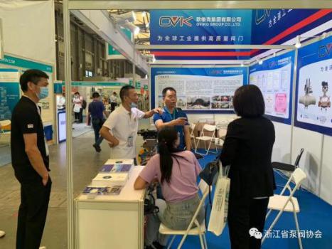 百家溫州泵閥企業(yè)組團(tuán)亮相上海國際石油化工展