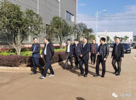 宣城市副市長(zhǎng)寧偉一行走訪安徽江南泵閥集團(tuán)