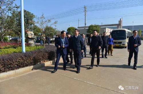 安徽省常務(wù)副省長鄧向陽走訪調(diào)研江南泵閥