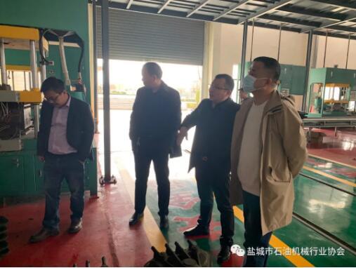 吳忠儀表楊占富總經(jīng)理一行來江蘇鹽城考察調(diào)研