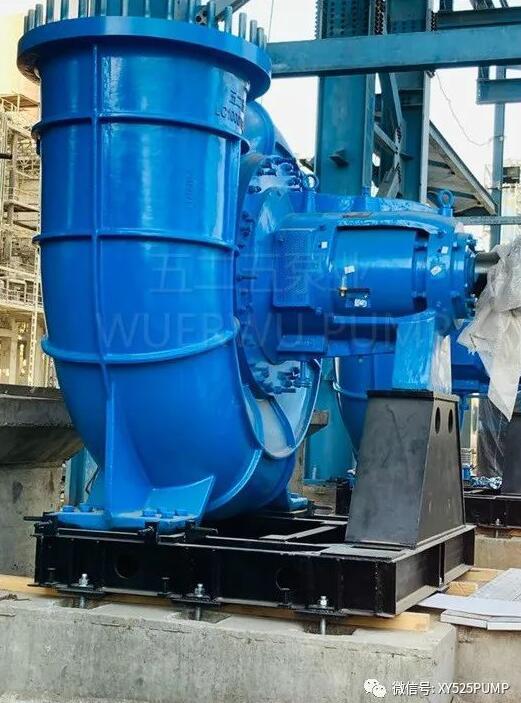圖3- LC1000/1300泵在印度C電廠安裝現(xiàn)場