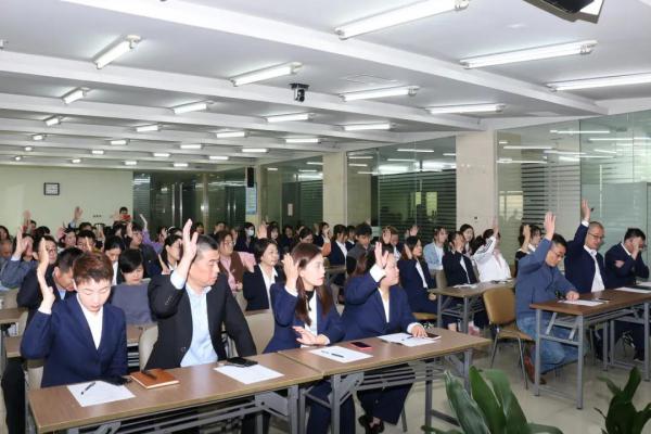 東方泵業(yè)工會(huì)換屆選舉大會(huì)勝利召開