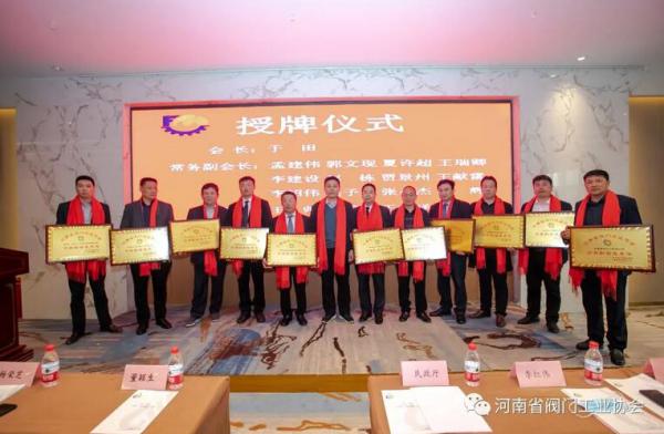 陳自力為常務(wù)副會長授牌