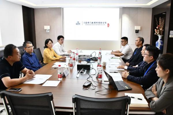 航天科工資產董事長趙康一行來上閥股份考察交流